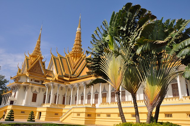Le palais Royal à Phnom Penh